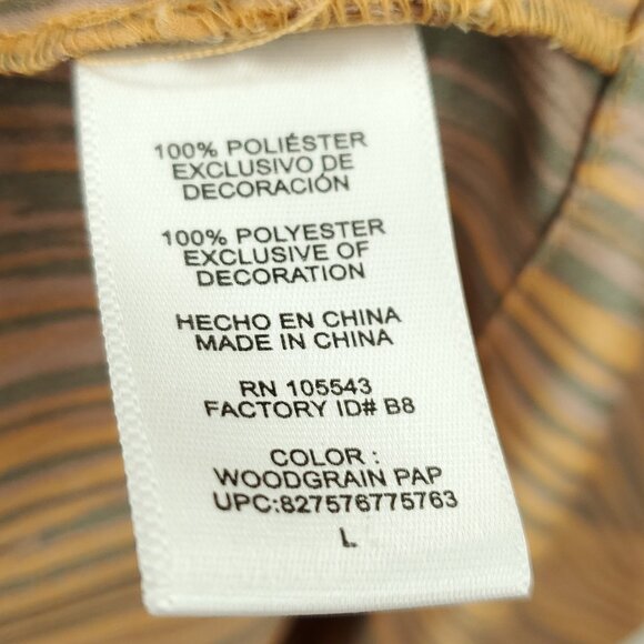 Derek Lam for DesigNation Bubble-Hem Surplice Satin Mini Dress L Woodgrain - Picture 13 of 14